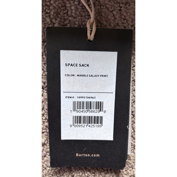 Burton Space Sack boardBag NEW w/ Tags Marble Galaxy 168cm - Picture 7 of 12